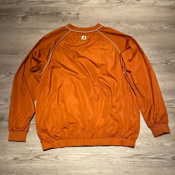 Footjoy FJ V-Neck Pull Over Windbreaker Golf Jacket Men’s Size Large - Picture 4 of 4